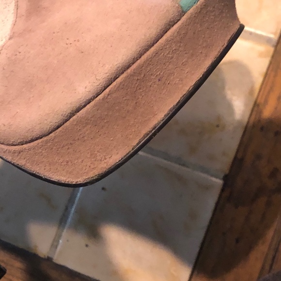 Women’s Size 9 Chinese Laundry OpenToe Suede Heels - Picture 5 of 6